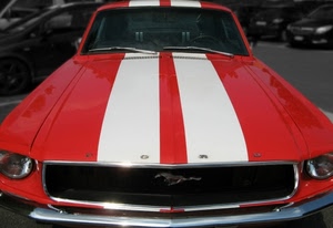 auto, bianco, rosso, cavallo, rossa, automobile, epoca, macchina, bicolore, cofano