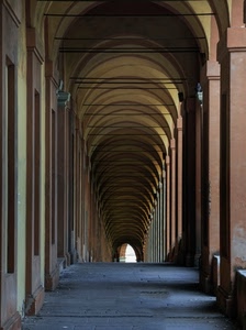 archi, portici, portico, colonne, prospettiva, porticato, pilastri, strada