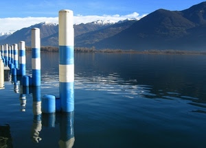 lago, pali, acqua, montagne, bianco, montagna, neve, azzurro, celeste, riflesso