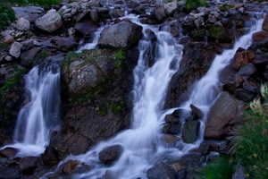 acqua, rocce, cascata, verde, cascate, sassi, fiume, torrente, fiori, bianco