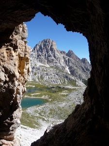 montagna, montagne, lago, rocce, roccia, acqua, verde, panorama, arco, laghi, cielo, cornice