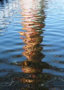 riflesso, acqua, onde, colori, astratto, mare, riflessi