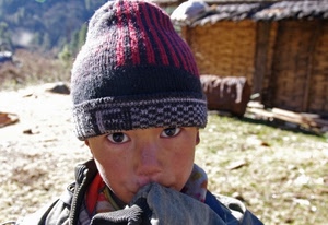 occhi, bambino, cappello, sguardo, ritratto, berretto, viso, lana