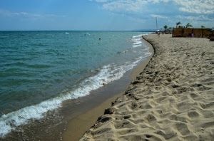 mare, spiaggia, sabbia, acqua, cielo, onde, schiuma