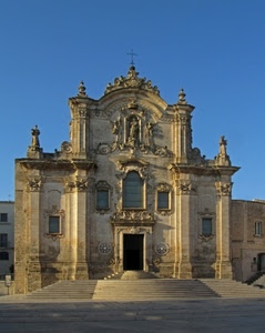 chiesa, facciata, gradini, scale, scalinata, croce, porta, portone, finestre, barocco, piazza, matera