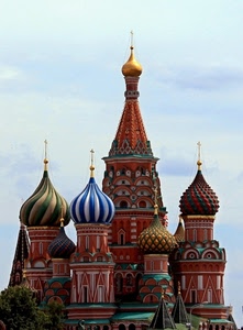 cupole, chiesa, croci, cielo, colori, nuvole, rosso, verde, blu, oro, finestre, architettura, rossa, tetti, mosca, moschea, campanili, torri