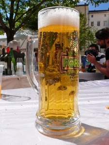 birra, schiuma, boccale, bicchiere, fotografo, bollicine, vetro, bionda