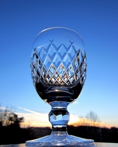 bicchiere, cielo, vetro, trasparenza, calice, tramonto, cristallo, azzurro, riflesso, gambo